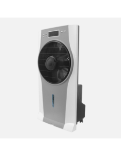 Vent.nebulizador De Pie Efeso Bl/gris/neg 3vel 90w 5asp Humidifi.2,5 2