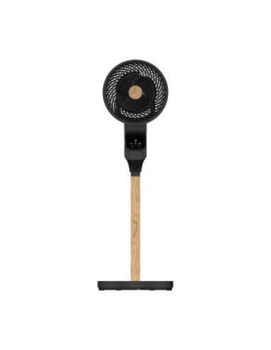 Ventilador Pie Bizancio Negro/haya 50w 3velocidades 95x30x30 Oscilan