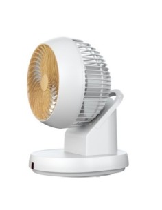 Ventilador Sobremesa Urbel Blanco/haya 30w 4vel 31,5x 21x24cm Oscila