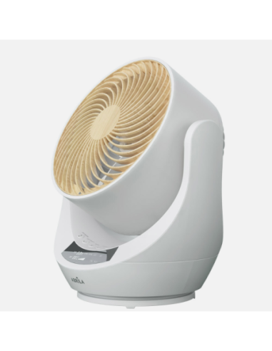 Ventilador Sobremesa Navia Blanco/haya 40w 4velocidades Orient Rotat