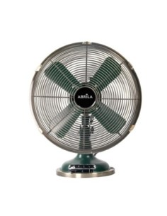 Ventilador Sobremesa Capitolio Oliva/cuero 37w 3velocidades 4asp Fij 2