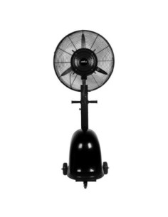 Ventilador Nebulizad.de Pie Napoleon Negro 1velocidad 260w 3aspas 17 2