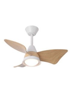 Ventilador Dc Jaguar 30w 3000lm Blanco/haya 96d 3aspas 6vel 3000-450 2