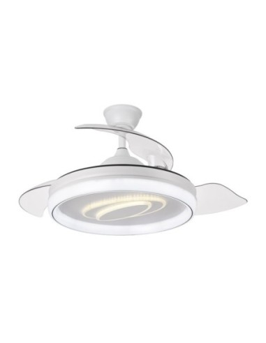 Ventilador Dc Maracana 57w Blanco 3asp.107d 5980lm 3000-4500-6500k R
