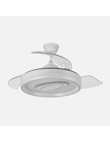 Ventilador Dc Maracana 57w Blanco 3asp.107d 5980lm 3000-4500-6500k R
