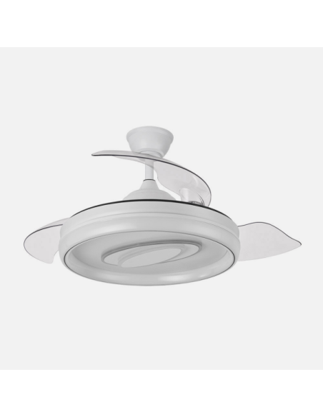 Ventilador Dc Maracana 57w Blanco 3asp.107d 5980lm 3000-4500-6500k R