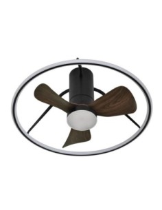 Ventilador Dc Oporto 46w Neg/marr 3asp.66d 4600lm 3000-4000-6000k 6v 2