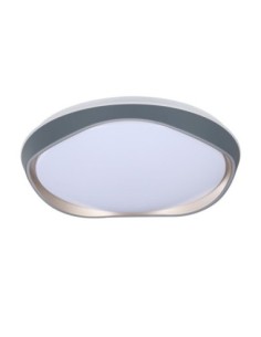Plafon Kamuk 72w 3000-4000-6000k Gris 40d Reg.inte 6480lm C/remoto F