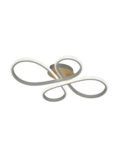 Plafon Bandeira 88w 3000-4000-6500k Blanco/haya 9680  Lm C/remoto,me