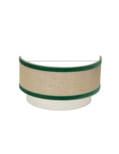 Aplique Cornalina 1xe27 Beis/verde  30d Fabrilamp | Decoración Leyva
