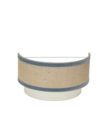Aplique Cornalina 1xe27 Beis/azul  30d Fabrilamp | Decoración Leyva