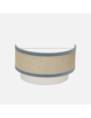 Aplique Cornalina 1xe27 Beis/azul  30d Fabrilamp | Decoración Leyva