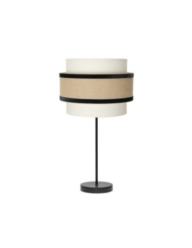 Sobremesa Gr. Cornalina 1xe27 Beis/negro  30d Fabrilamp | Decoración