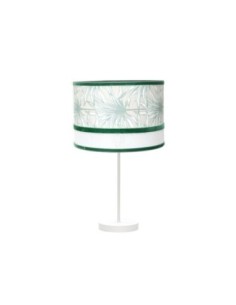 Sobremesa Grand. Caledonia 1xe27 Blanco/verde 61x30x30cm Fabrilamp |
