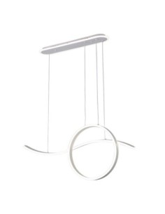 Colgante Style Blanco 205w 3000-4000-6000k 17940lm  C/luz Ambiente R