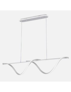 Colgante House Blanco 125w 3000-4000-6000k 5694lm  C/luz Ambiente Re 2