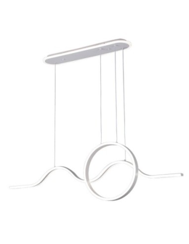 Colgante Year Blanco 177w 3000-4000-6000k 15756lm  C/luz Ambiente Re