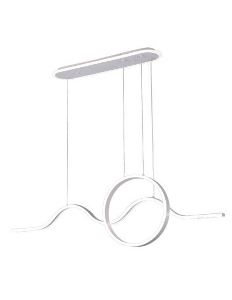 Colgante Year Blanco 177w 3000-4000-6000k 15756lm  C/luz Ambiente Re