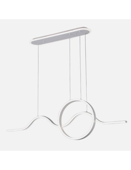 Colgante Year Blanco 177w 3000-4000-6000k 15756lm  C/luz Ambiente Re