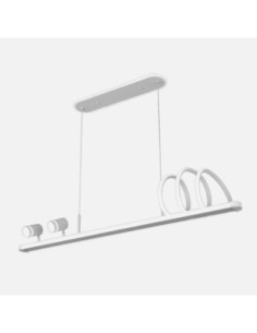 Colgante World Blanco 167w 3000-4000-6000k 14976lm  C/luz Ambiente R 2