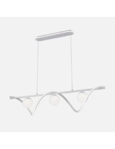 Colgante Century Blanco 151w 3000-4000-6000k 12590lm C/luz Ambiente, 2