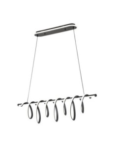 Colgante Premium Negro 157w 3000-4000-6000k 13884lm  C/luz Ambiente 