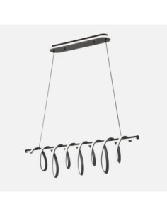 Colgante Premium Negro 157w 3000-4000-6000k 13884lm  C/luz Ambiente  2