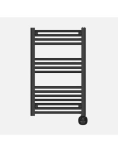 Toallero Electrico Scuti Negro 500w 3modos Display  Tactil Anti-hiel