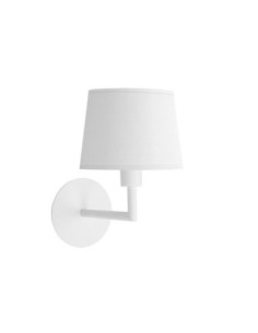 Aplique Paraiso 1xe14 Blanco/blanco 27x15x25cm Fabrilamp | Decoració