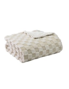 Manta Elect.alcantara Beis/blanco 160w 160x120cm 9niveles Autoapagad