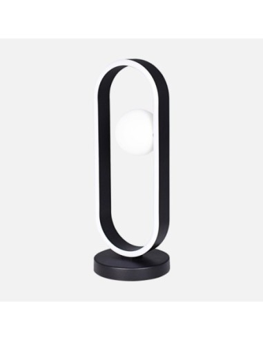 Sobremesa Fermoselle 10w+3w 4000k Negro 41,5x15x15cm 1105lm Fabrilam