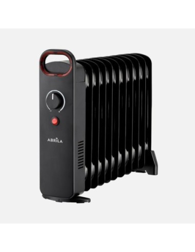 Radiador Aceite Lapacho 1000w Negro Termost.reg 11 Elementos Prot.se