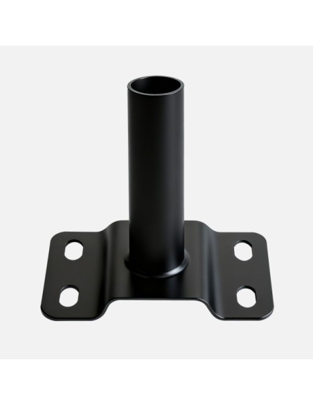 Soporte Pared Farola Bazan Negro 15x4,8x4,8cm Fabrilamp | Decoración