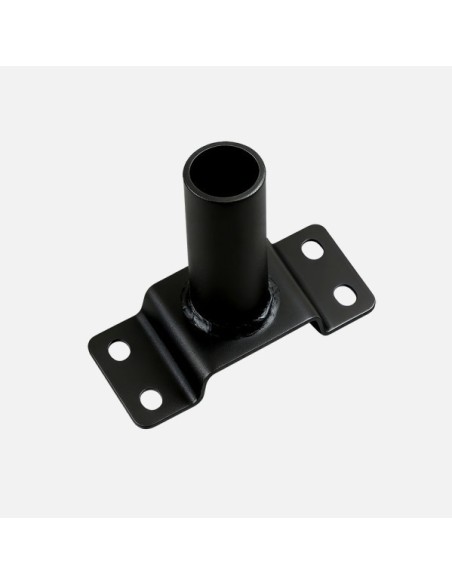 Soporte Pared Farola Bazan Negro 15x4,8x4,8cm Fabrilamp | Decoración