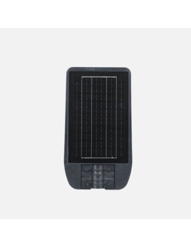 Farola Led Solar Bazan 100w 6500k Gris 1400lm Ip65 C/mando Sensor Mo
