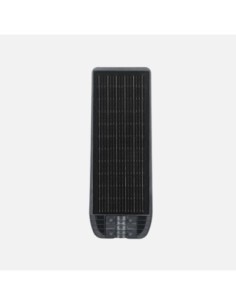 Farola Led Solar Bazan 300w 6500k Gris 3980lm Ip65 C/mando Y Sensor  2
