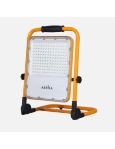 Proyector Inalambrico Brion 100w 6500k Amarillo 2970lm 4modos Ip65 C