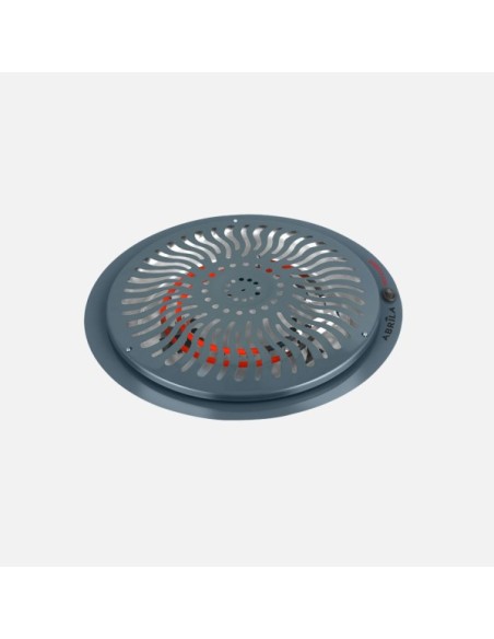 Brasero Elect.rudy Gris 900w 2pot Rejilla De Proteccion 3metros de c