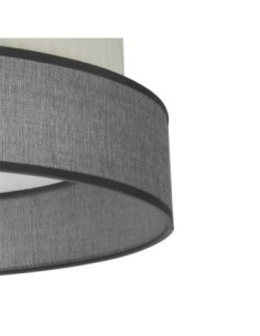 Pantalla Colgante Home M10 Gris-beis 60dx60dx25h Difusor Incluido Fa 2