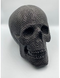 Figura calavera negro 22*30cm