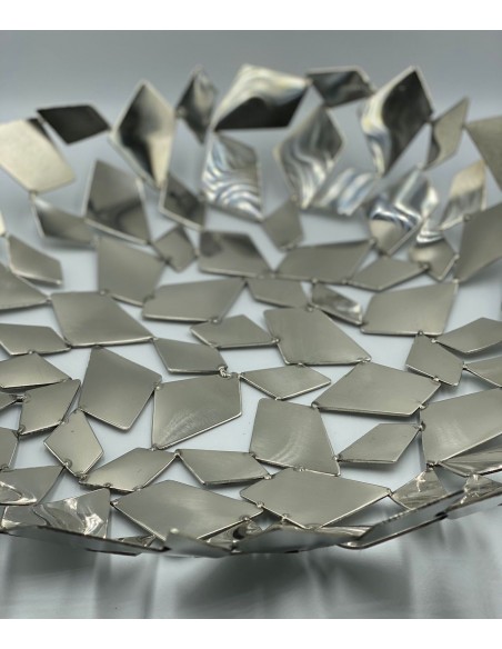 Bandeja mosaico plata 7*32cm