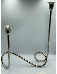 Portavelas doble plata 27*34cm