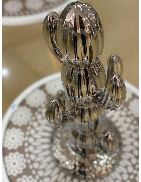 Figura cactus plata 20*43cm