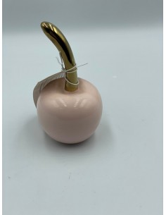 Figura manzana rosa palo 10*16cm