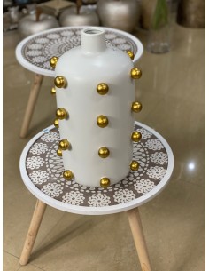 Jarrón bolitas relieve 20*40cm 2
