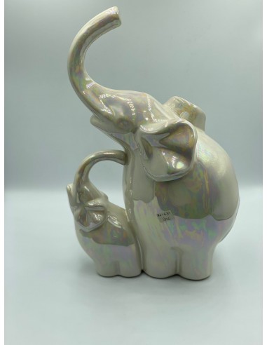Figura elefantes anacarado 28*30cm