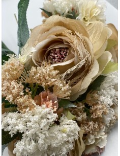 Ramo rosas bicolor 40cm
