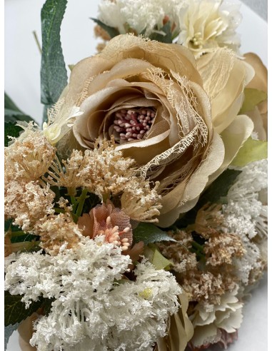 Ramo rosas bicolor 40cm
