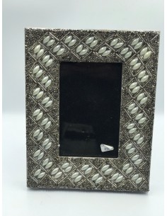 Portafotos pedrería perlas 10*15cm