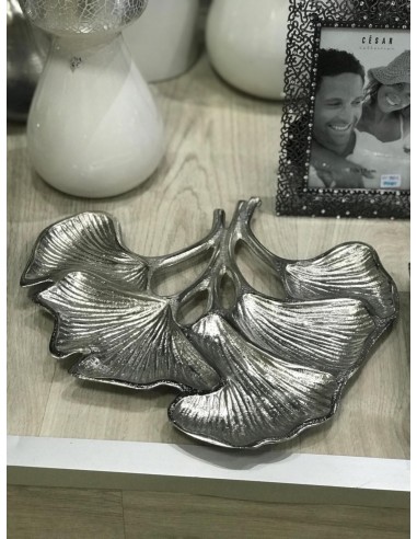 Bandeja pétalos plata 26*31cm